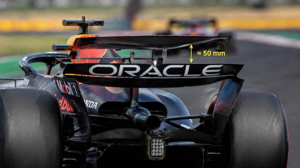 Le fonctionnement technique du DRS formule 1 sur l'aileron arrière