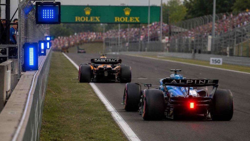 comment le système blue flagged fonctionne en formule 1