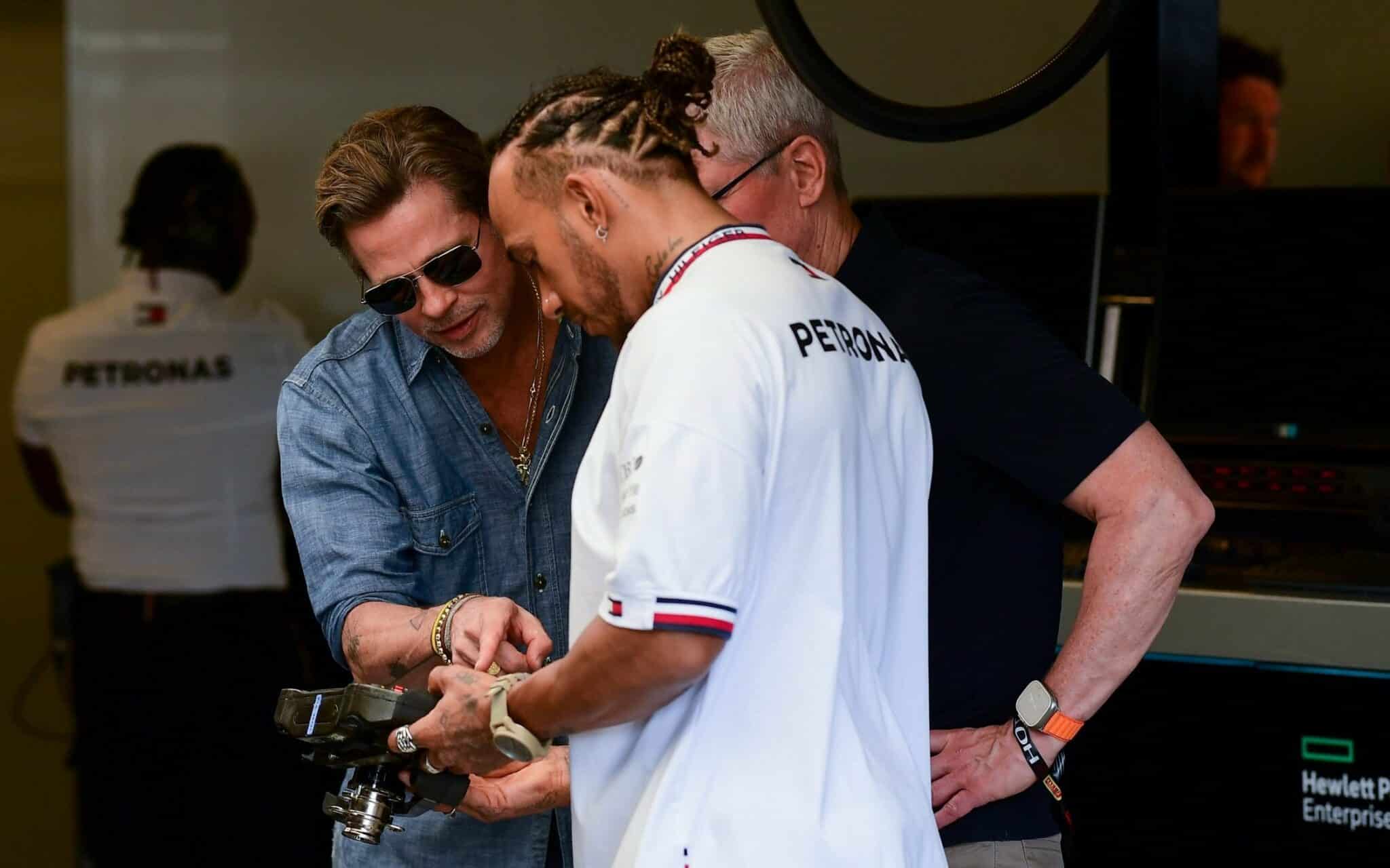 - Brad Pitt F1 team to be named "Apex", the actor is training in a real F2 car at Paul Ricard