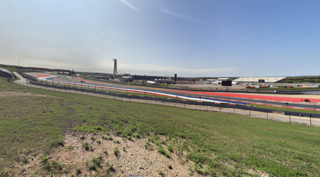 COTA Turn 6 general admission viewing area