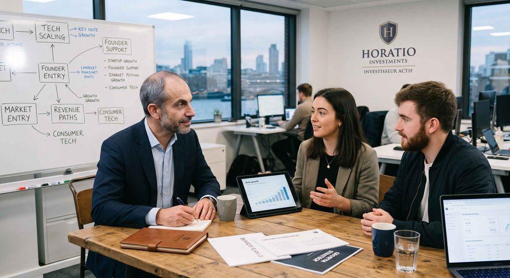 adam norris investisseur actif via horatio investments