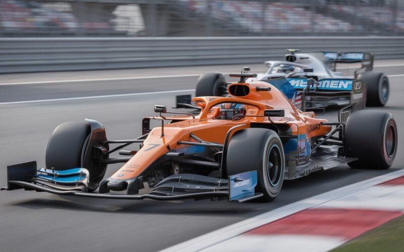 discover mclaren's new f1 car, designed to outpace mercedes with unmatched aggressiveness and cutting-edge performance on the track.