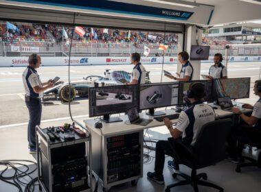 williams gains a strategic advantage from the f1 barcelona event without participating on the track, leveraging off-track activities to enhance performance.