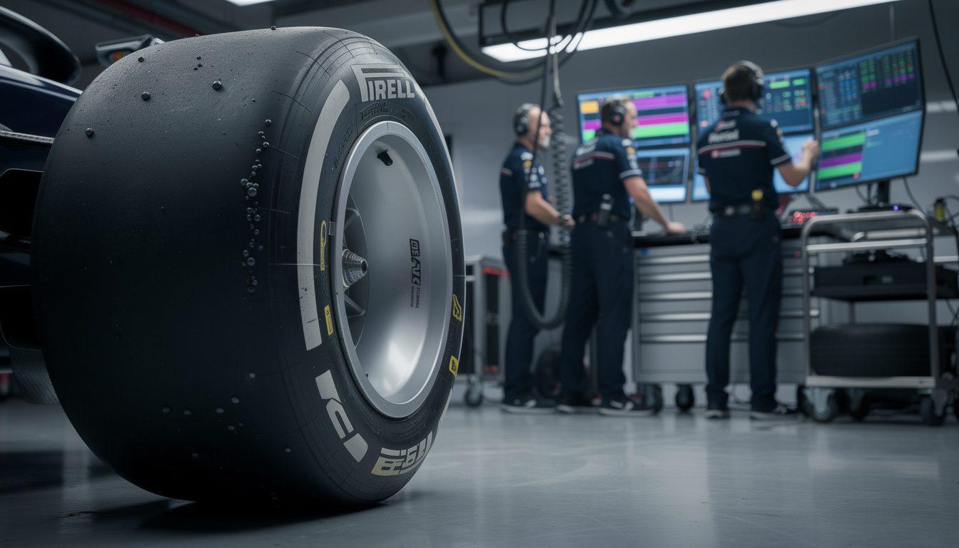 cadillac enthüllt die Verwendung gefälschter Reifen bei Windkanaltests für die F1-Saison 2026, was Fragen zu ihrer Vorbereitung und Strategie aufwirft.