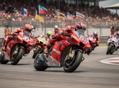 ducati demonstrates strong performance and competitiveness ahead of the thailand grand prix, aiming for top positions in the race.