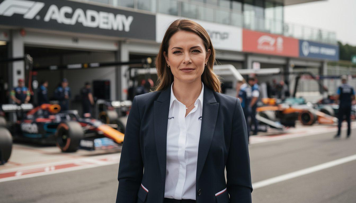a diretora administrativa da f1 academy, susie wolff, recebe reconhecimento prestigioso da cnbc por suas contribuições excepcionais ao automobilismo.