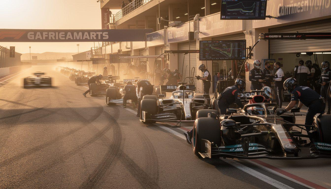 mantente actualizado con la cobertura en vivo del día uno en la prueba de pretemporada F1 de Bahréin 2026, presentando insights en tiempo real, actuaciones de pilotos y actualizaciones de equipos.