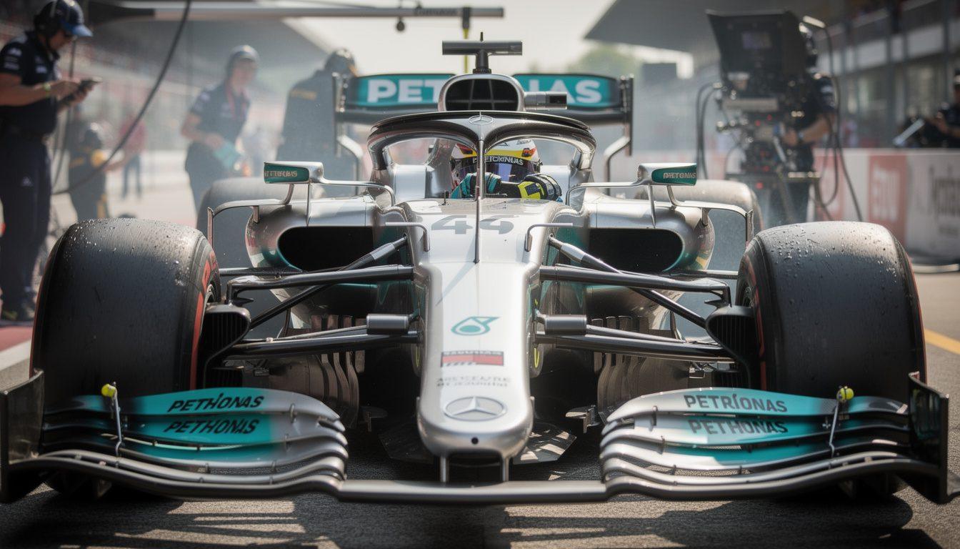 se espera que los equipos de mercedes dominen y sean temidos en la carrera de melbourne, demostrando su poder y rendimiento en la pista.