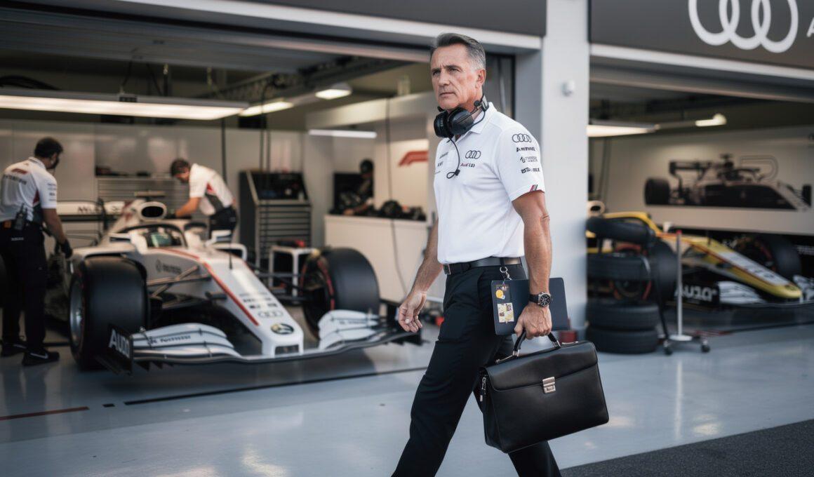 audi's formula 1 chief is reportedly leaving to join a rival team, signaling a major shift in the f1 landscape.