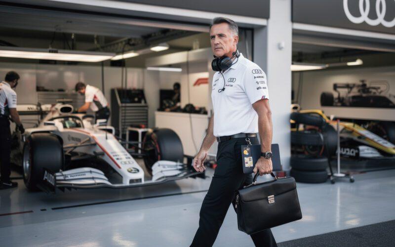 audi's formula 1 chief is reportedly leaving to join a rival team, signaling a major shift in the f1 landscape.
