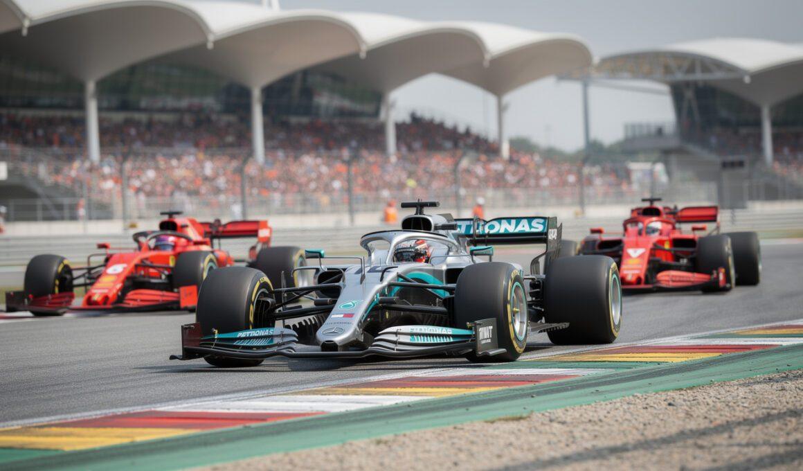 discover how george russell secured a thrilling sprint victory at the f1 chinese grand prix, outpacing ferrari rivals in an intense race.