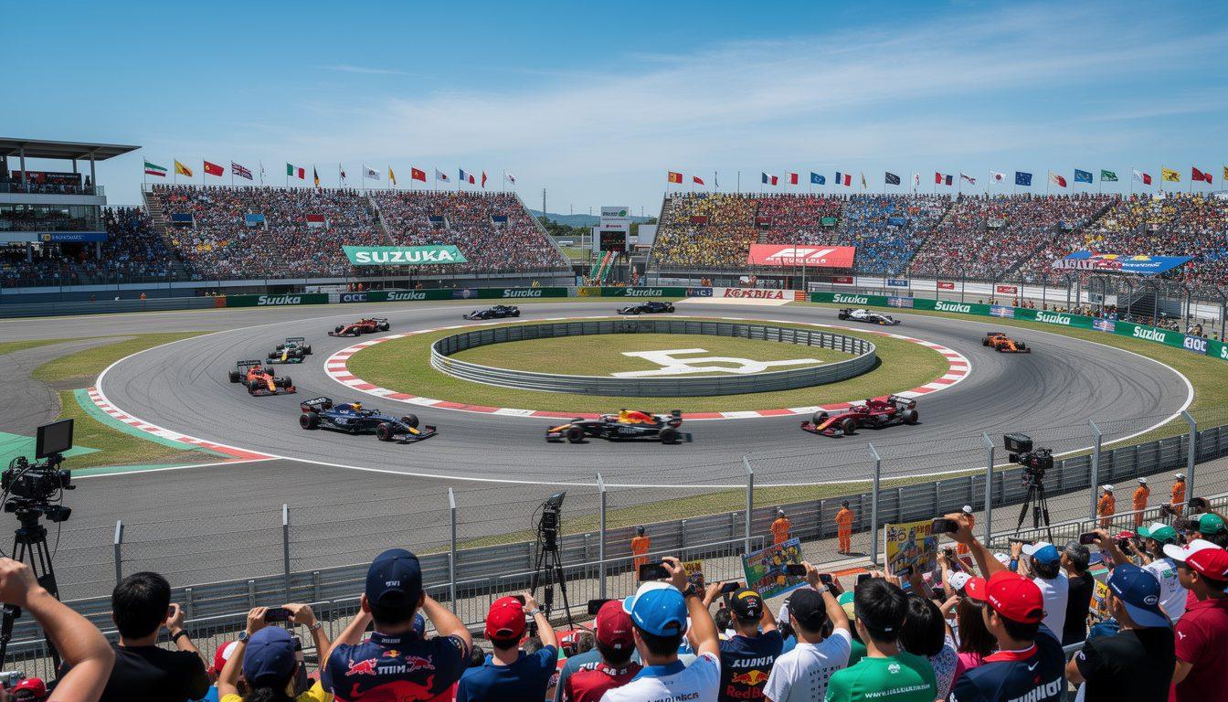 get the latest weather forecast, complete event schedule, and viewing guide for the f1 japanese grand prix to make the most of the race weekend.
