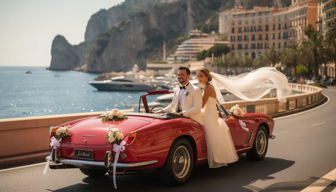 f1 sensation charles leclerc and alexandra saint mleux celebrate their wedding with a dreamlike ceremony, marking a magical moment in their love story.