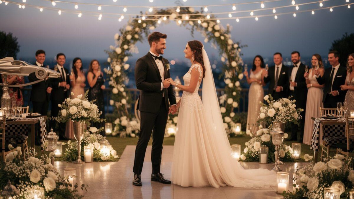 F1 Sensation Charles Leclerc and Alexandra Saint Mleux Tie the Knot in a  Dreamlike Celebration - Las Motorsport