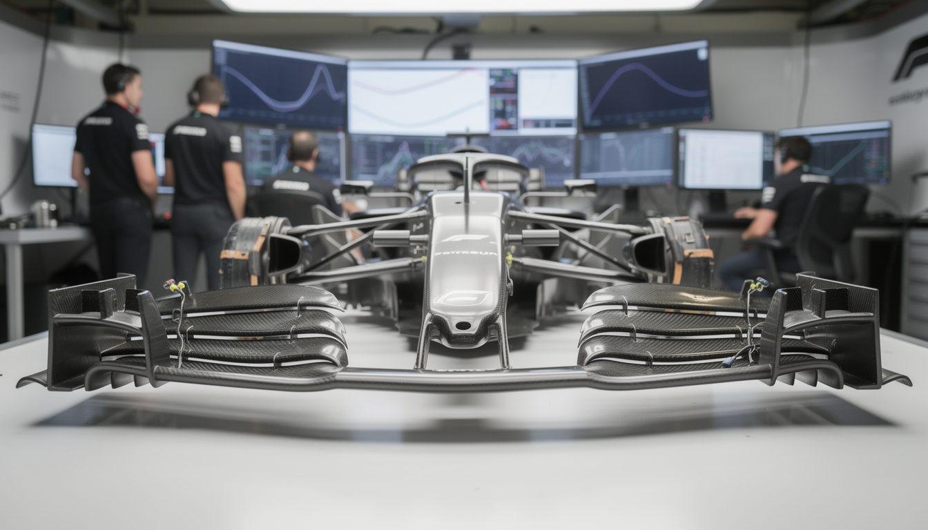 mercedes explains that the 'two-phase' front wing activation is a reliability issue rather than a way to exploit regulations.