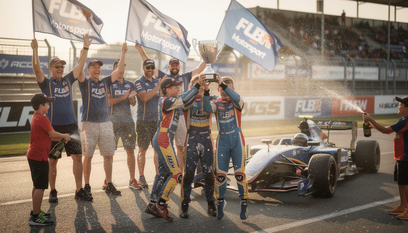 flbr motorsport elevates junior racing by welcoming the talented felber twins to their 2026 lineup, setting a new benchmark for excellence and competition.