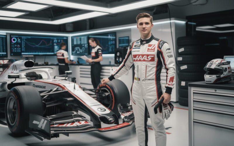 discover how haas recognizes the extraordinary talent and boundless potential of the remarkable oliver bearman in the world of racing.