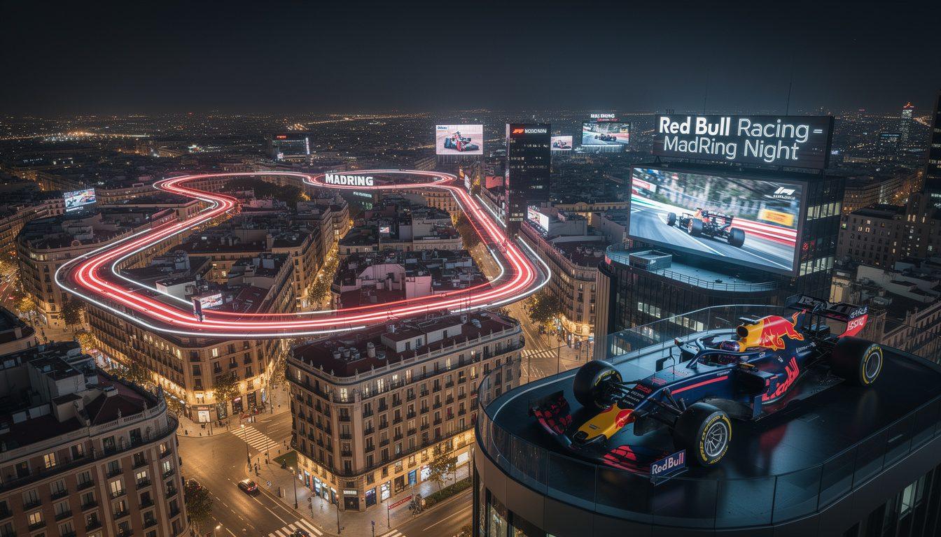 Ein Red Bull F1-Auto wurde unerwartet auf Madrids Eisenbahnschienen gefunden, was Amüsement und Unglauben unter den Fans auslöste, mit Reaktionen wie 'Das kann nicht ernst gemeint sein!'