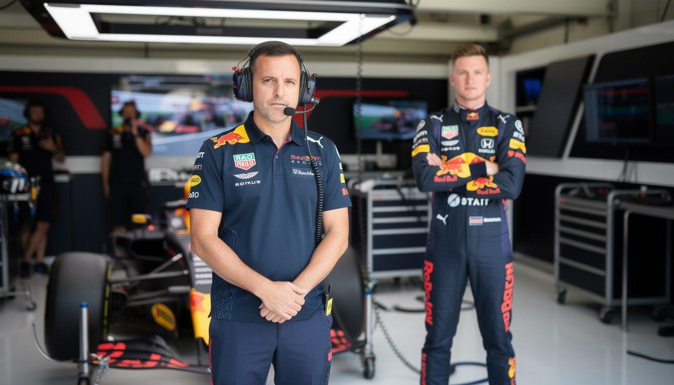 red bull officially announces gianpiero lambiase as max verstappen's new f1 race engineer, marking a key partnership for the upcoming racing season.