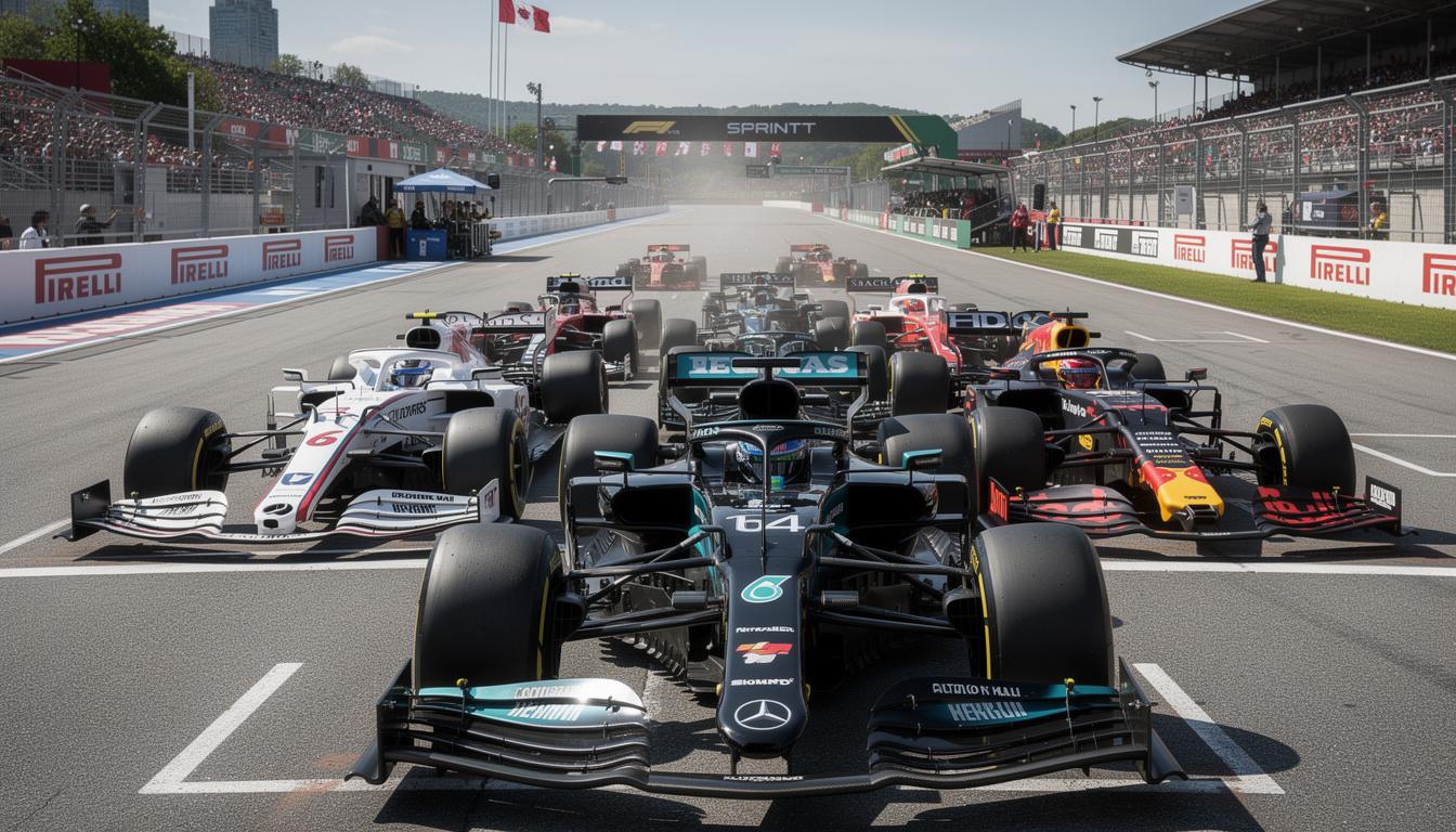discover the complete starting grid for the 2026 f1 canadian grand prix sprint, featuring all drivers and their positions for the thrilling race ahead.