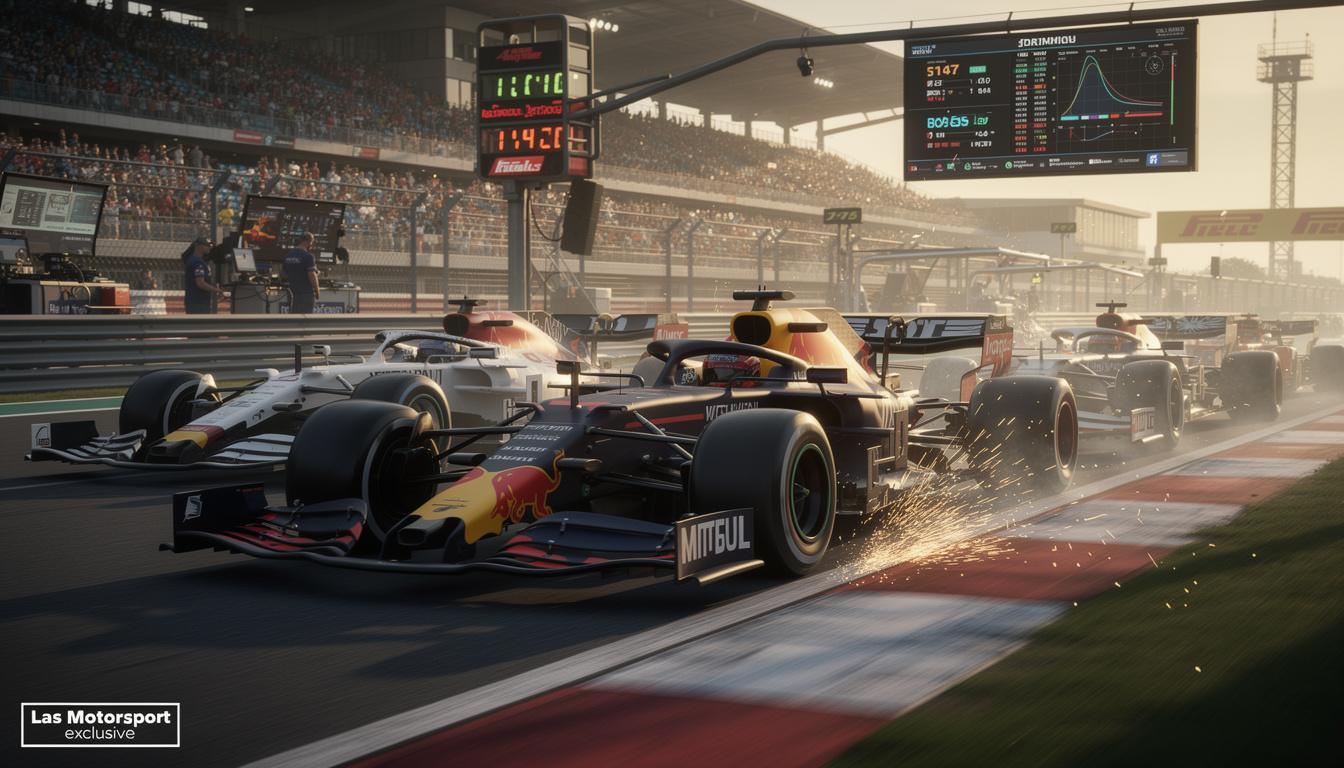 juan pablo montoya stays competitive and maintains pace despite the challenges posed by max verstappen in an intense racing showdown.