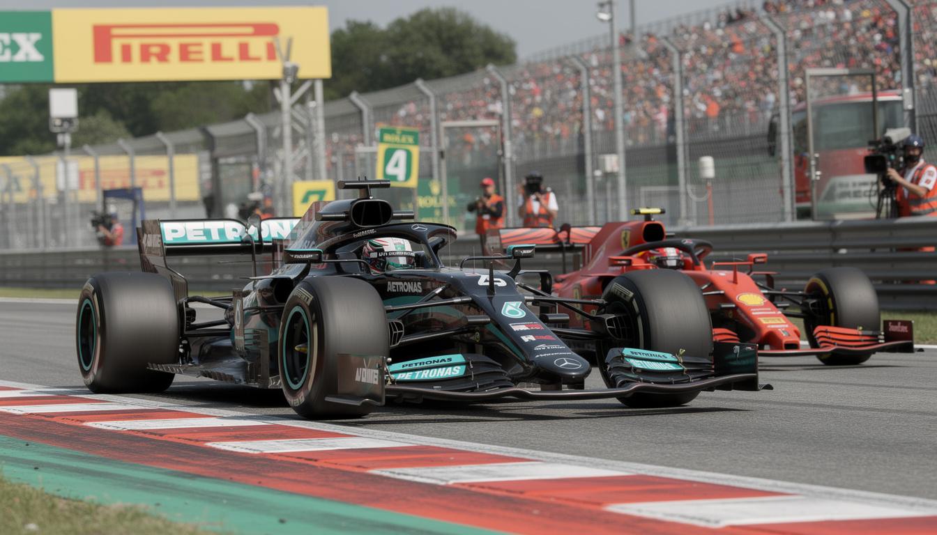 lewis hamilton's new qualifying strategy proves successful as he outqualifies charles leclerc again, showcasing his skill and tactical edge on the track.