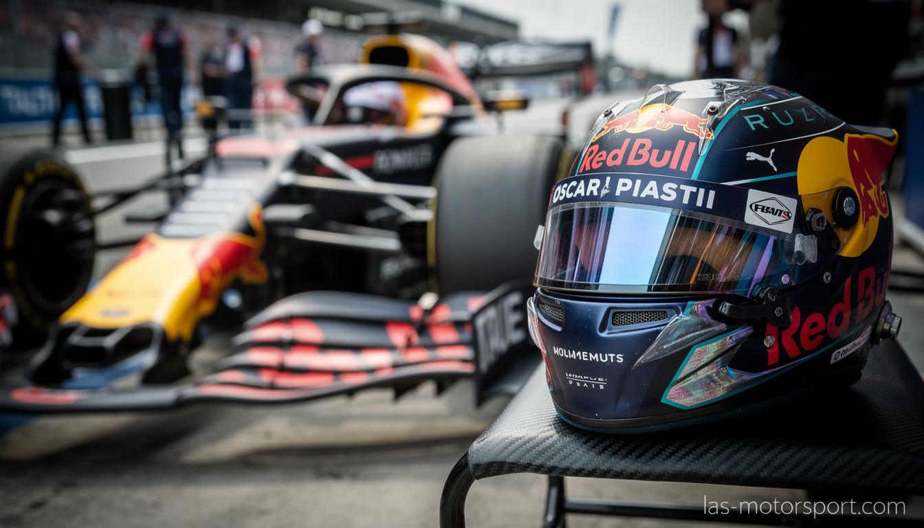 red bull targets promising young talent oscar piastri as a potential future star in their racing lineup.