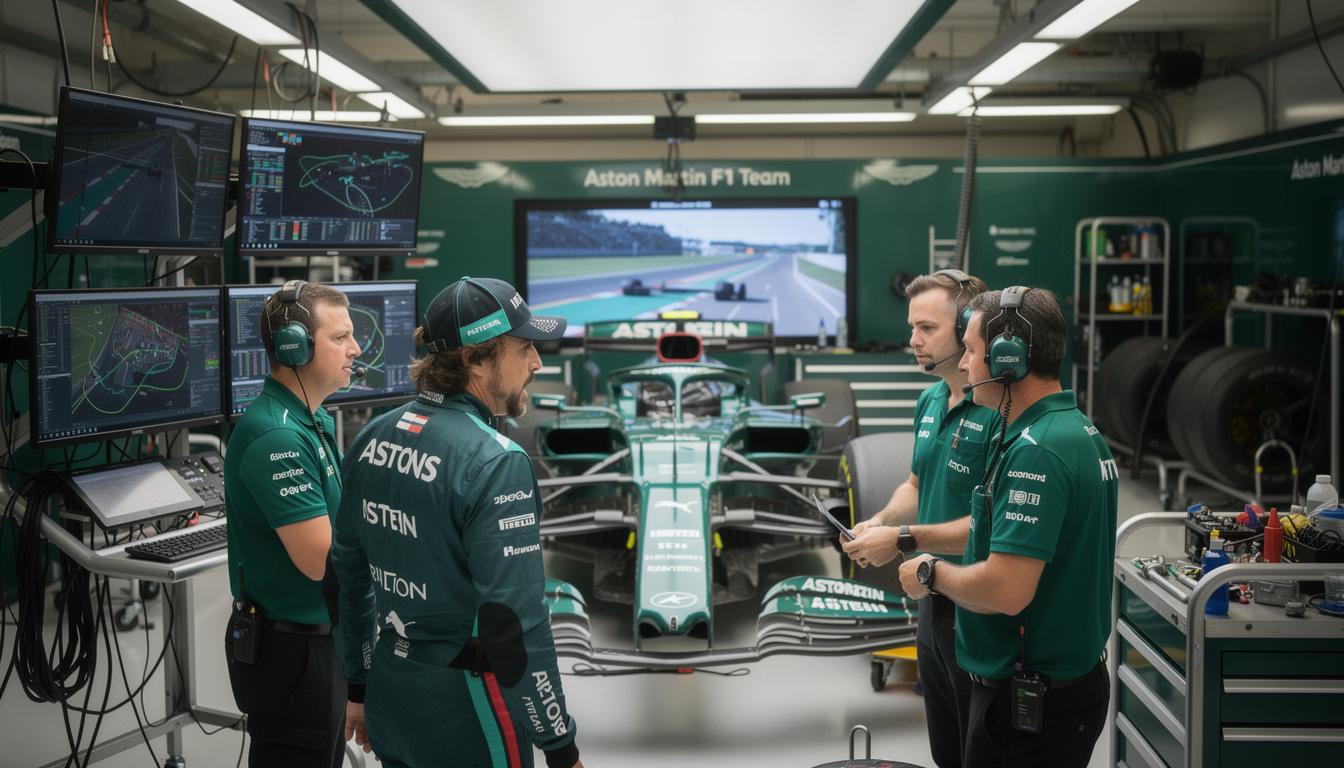 aston martin addresses the latest rumors about fernando alonso's future with the team, providing clarity on the driver lineup and upcoming season plans.