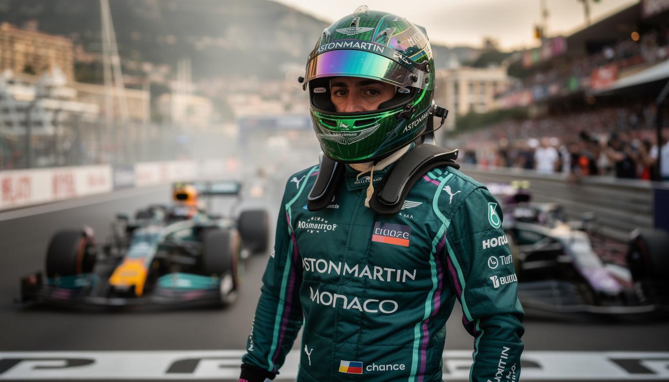 discover aston martin's fierce new special livery as they gear up for an intense monaco battle, showcasing grit and determination on the track.