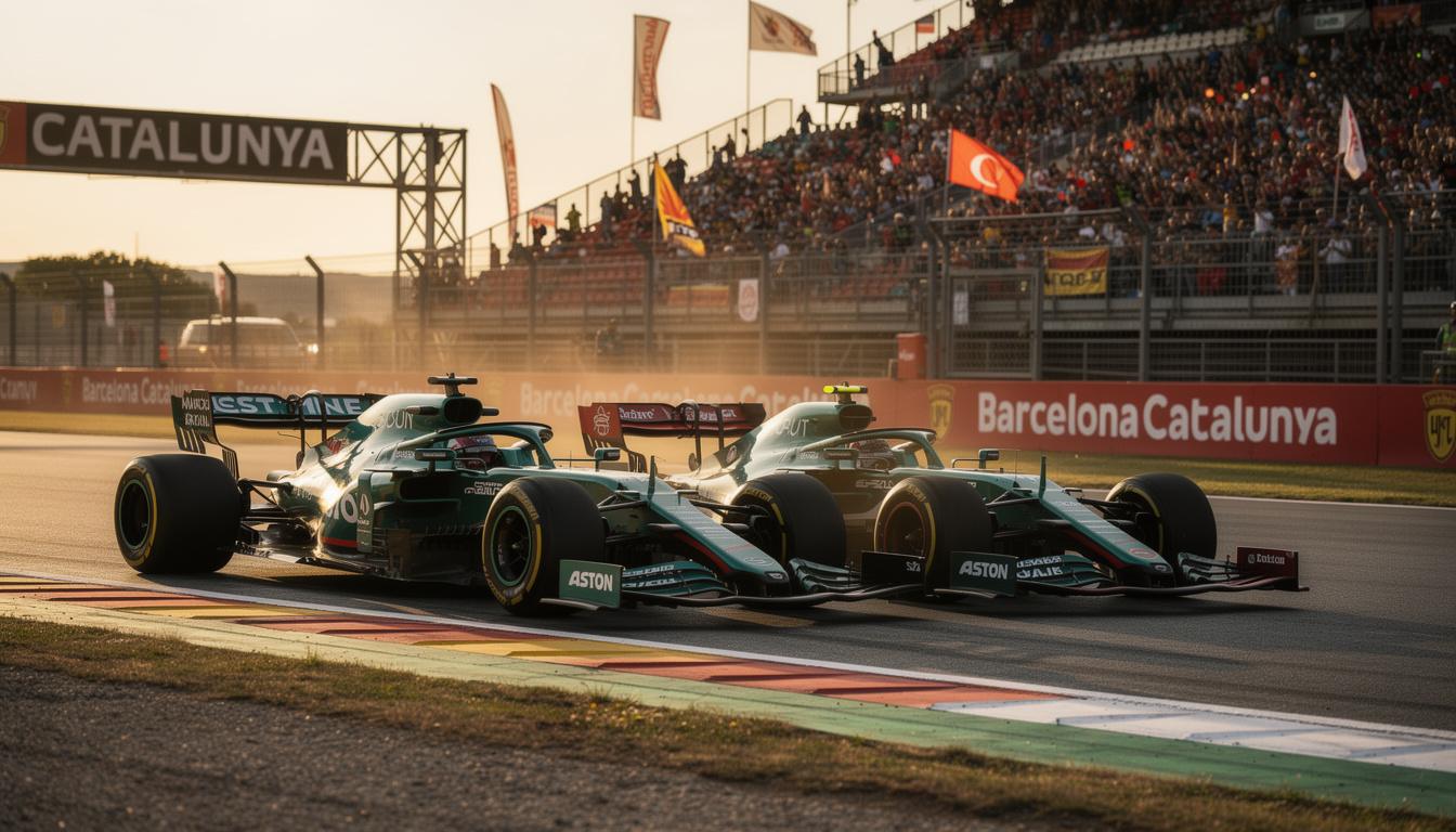 discover the tough challenges faced by aston martin during the monaco and barcelona races, highlighting the team's performance and strategies on these iconic circuits.
