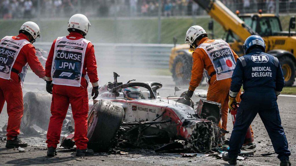 Évolution de la sécurité pour prévenir un Formula One accident