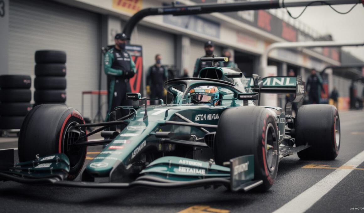 fernando alonso will start the race from the pit lane after aston martin implements major modifications, impacting his race strategy and performance.
