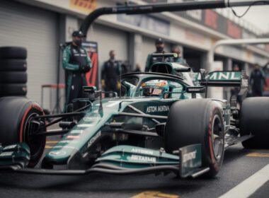 fernando alonso will start the race from the pit lane after aston martin implements major modifications, impacting his race strategy and performance.