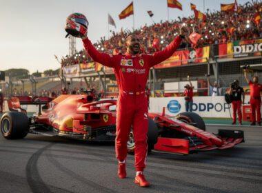 experience the joyous and humorous moments as lewis hamilton's emotional victory ignites a fun-filled wedding celebration, blending thrilling sports drama with heartfelt festivities.