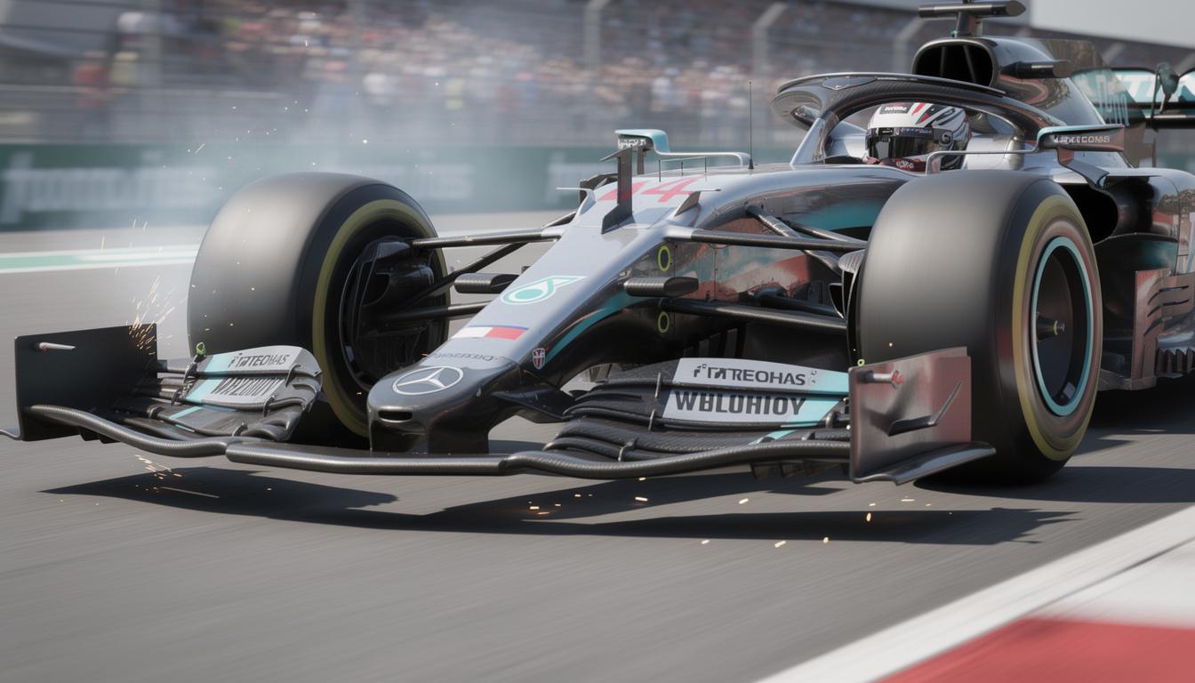 mercedes macht ein kraftvolles Comeback, indem es einen großen Fehler behebt, wobei martin brundle es als die 'ultimative game-changer' in der Rennwelt bezeichnet.