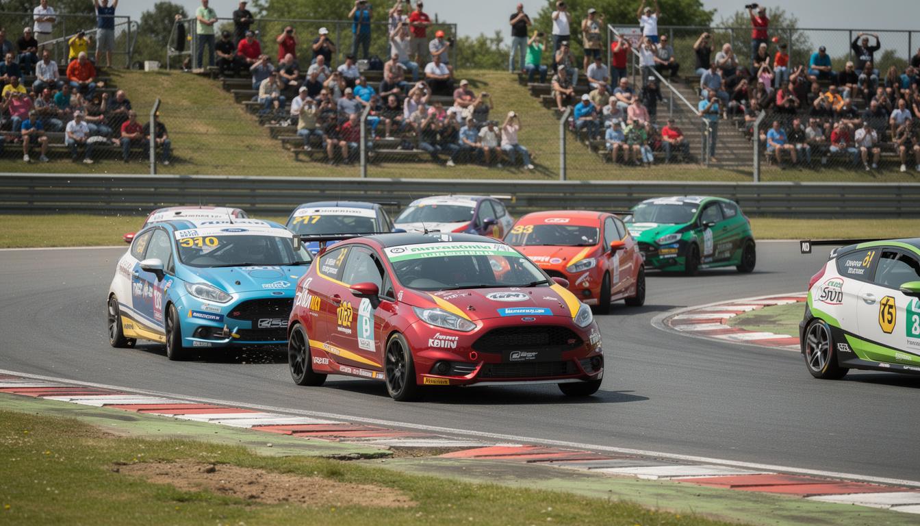 experience the excitement at donington park as three unique fiesta st150 champions battle it out in a thrilling brscc event. discover the highlights and fierce competition of this unforgettable showdown.