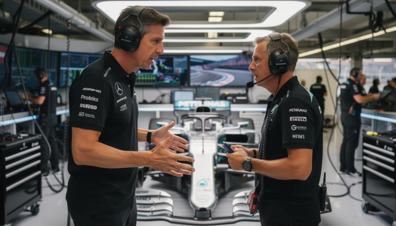 toto wolff praises mercedes' standout star for expertly managing kimi antonelli, highlighting exceptional leadership and teamwork.