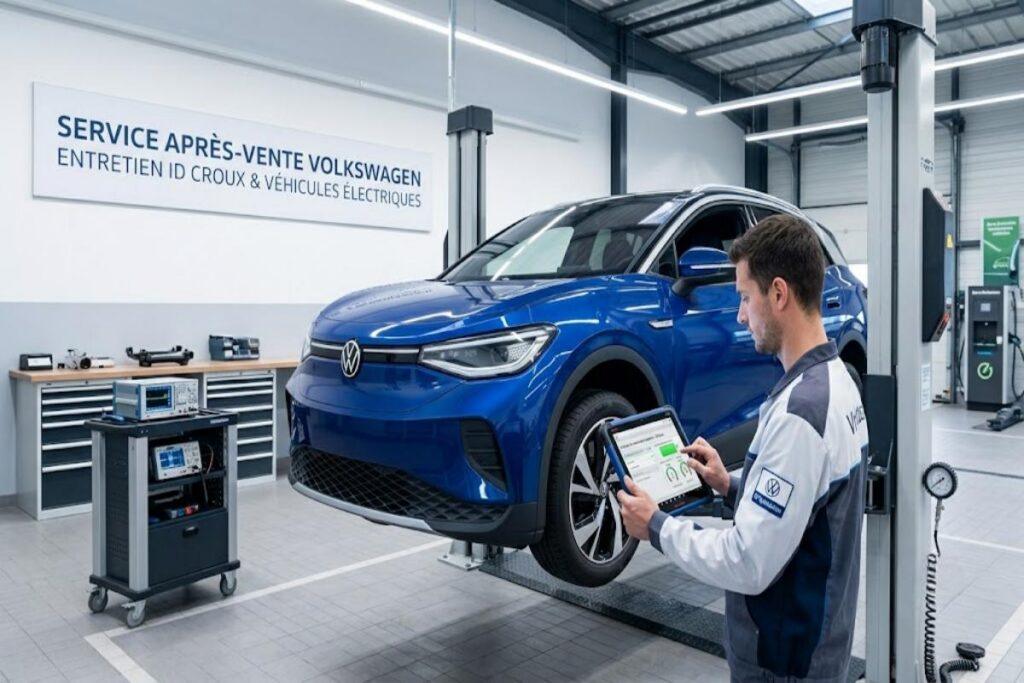L'entretien du Volkswagen ID Cross demande de l'attention