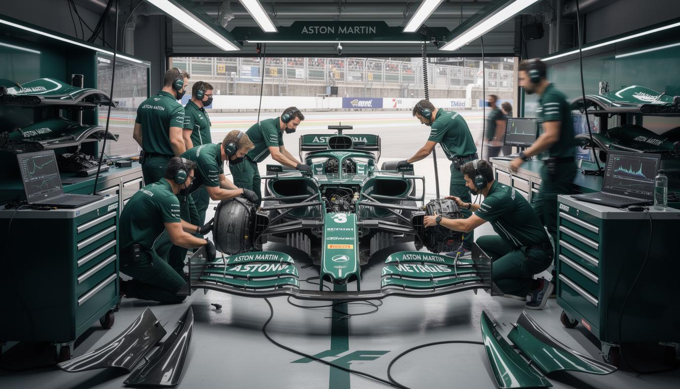 aston martin addresses critical 'make or break' challenge by unveiling its first major upgrade, marking a pivotal moment for the brand's future.