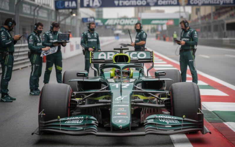 aston martin shares fall as investors express growing concerns over lance stroll's recent performance and its impact on the team's prospects.
