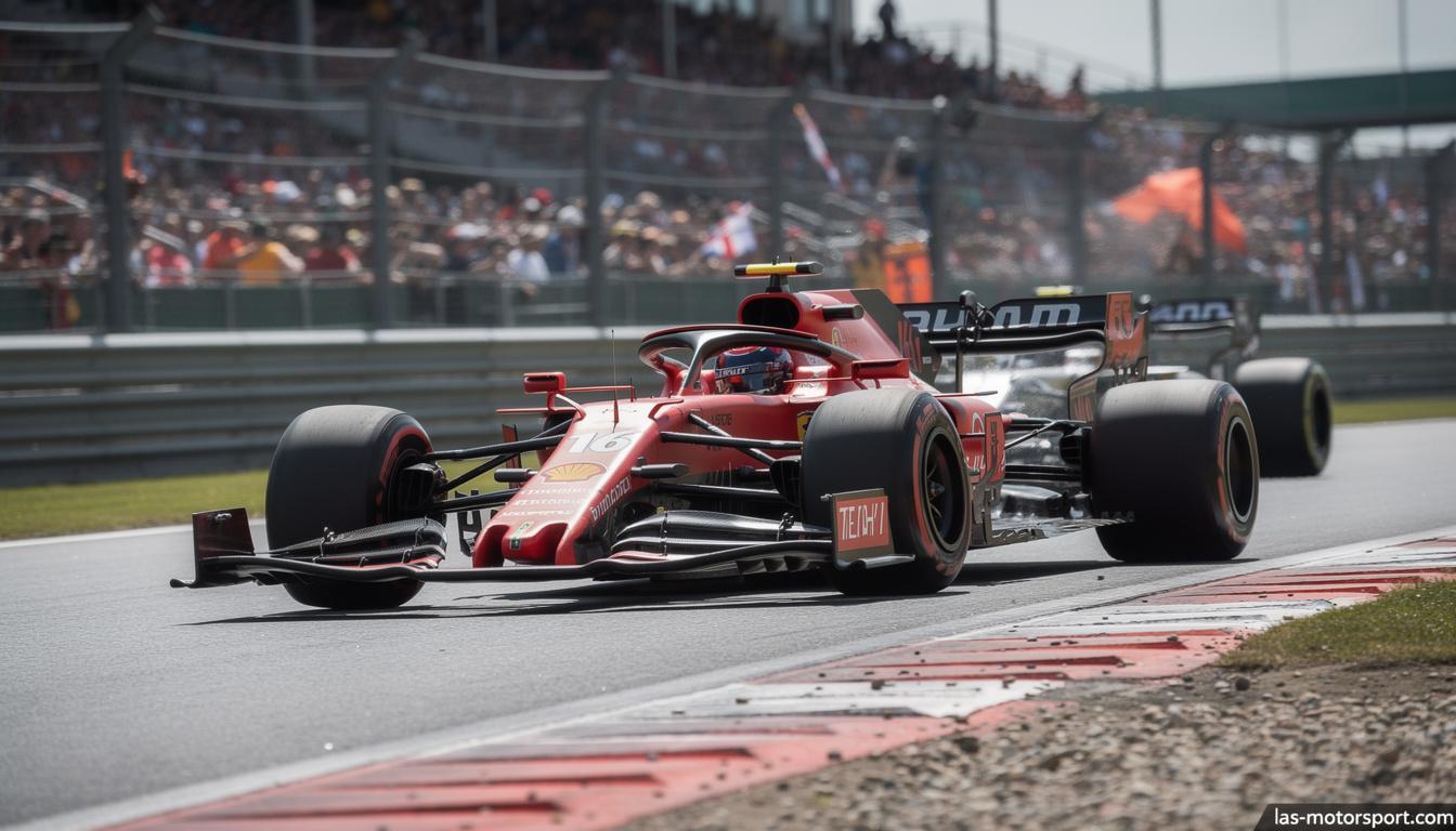charles leclerc addresses and challenges misleading narratives after his impressive comeback at the silverstone race.