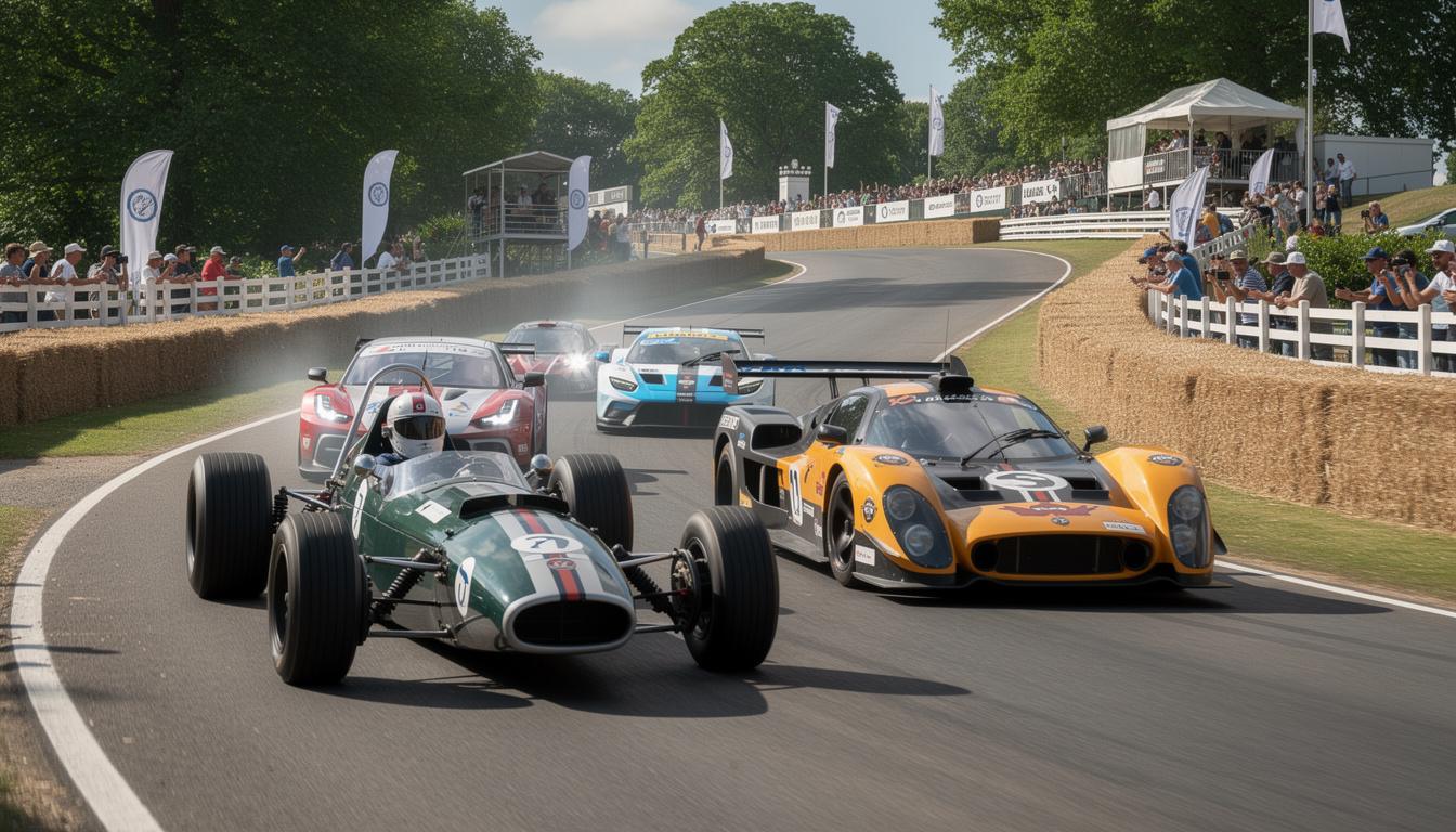 stay updated with live coverage and saturday highlights from the 2026 goodwood festival of speed, featuring thrilling motorsport action and exclusive event moments.