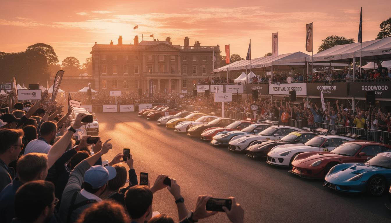 stay updated with live coverage and sunday highlights from the 2026 goodwood festival of speed, featuring thrilling moments and exclusive insights.