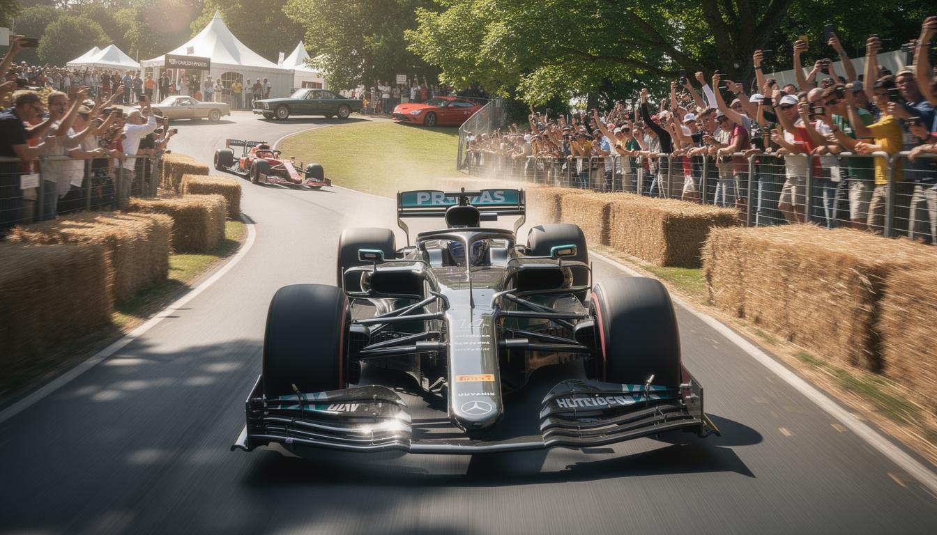 experience the excitement with live coverage of the thrilling action from day one of the 2026 goodwood festival of speed. stay updated with all the latest highlights and moments.
