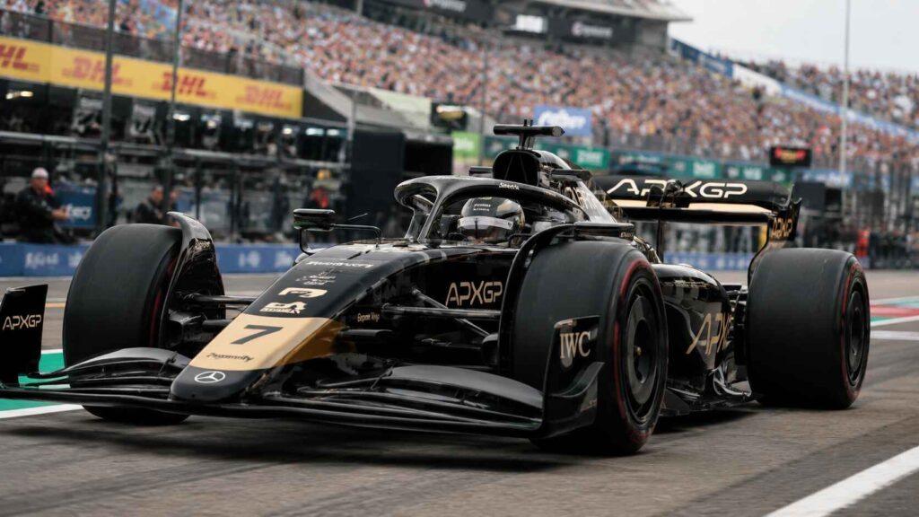 apx gp une écurie fictive née du film f1 the movie