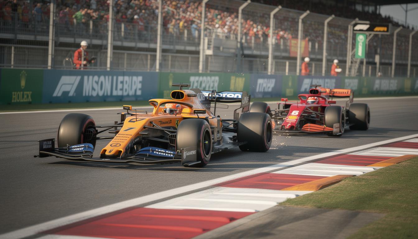 mclaren recognizes ferrari's advantage after a surprising and intense formula 1 showdown, highlighting the competitive dynamics and future challenges in the racing season.