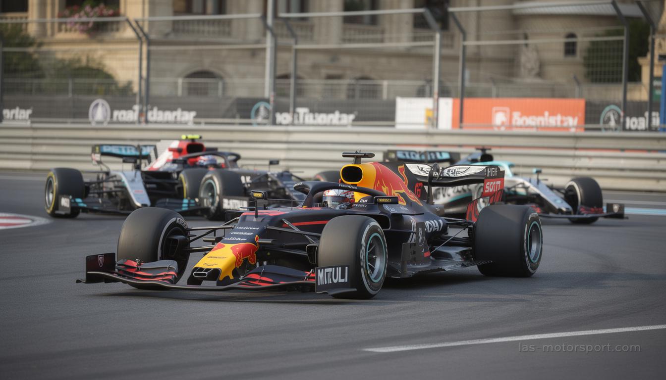 max verstappen sorprende a mercedes en fp3, mientras lewis hamilton permanece listo para hacer su movimiento antes de la clasificación.
