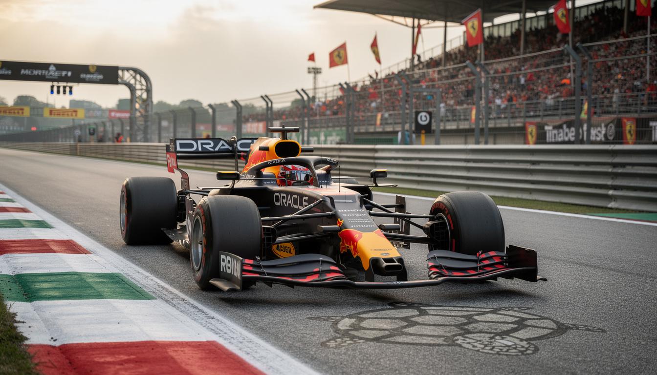 max verstappen compares red bull to a 'turtle' in an unusual analogy after facing setbacks at monza, highlighting resilience and strategy.