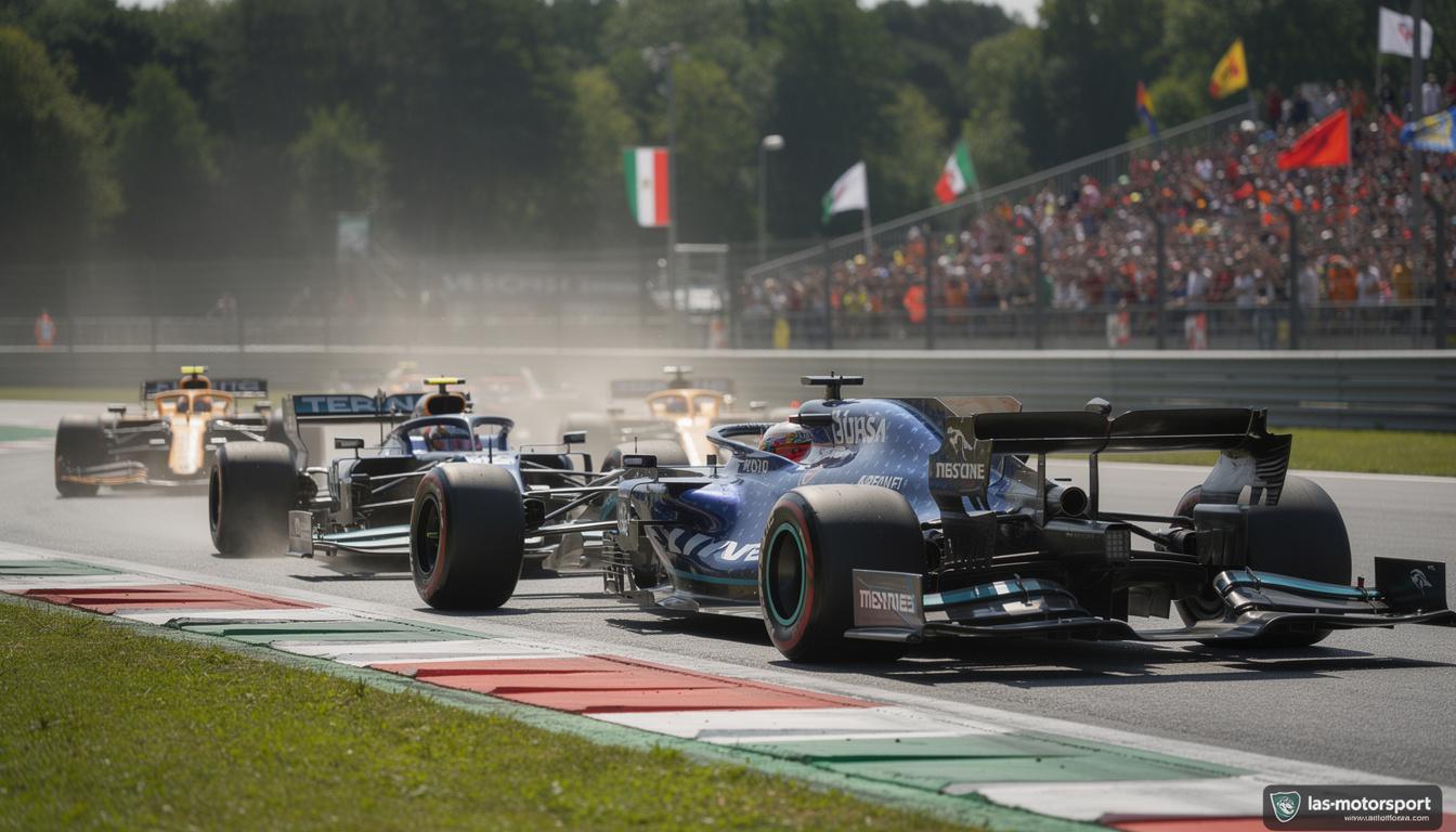 erleben Sie die intensive Hitze des tropischen italienischen Grand Prix, während steigende Temperaturen die F1-Motoren herausfordern und ein packendes Rennen voller Ausdauer und Hochgeschwindigkeits-Action versprechen.