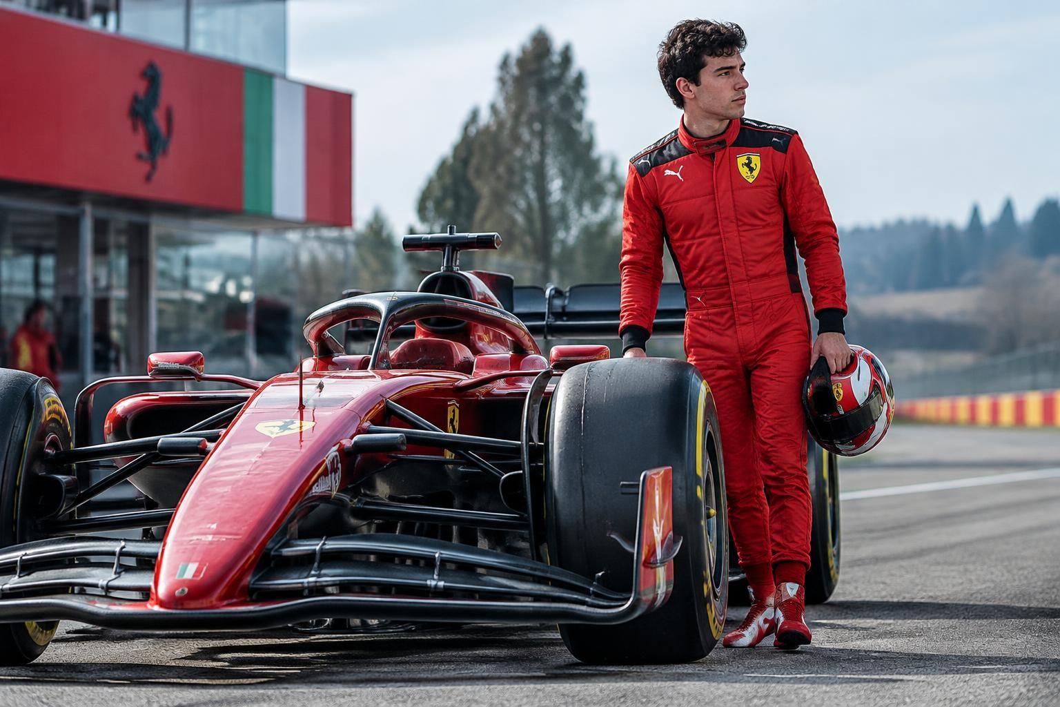 a former mercedes driver confirms a ferrari f1 test after switching teams, marking a new chapter in his racing career.